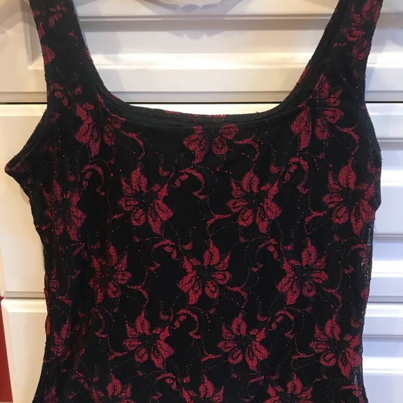 Red and Black Tank Top. - Picture 2 of 3